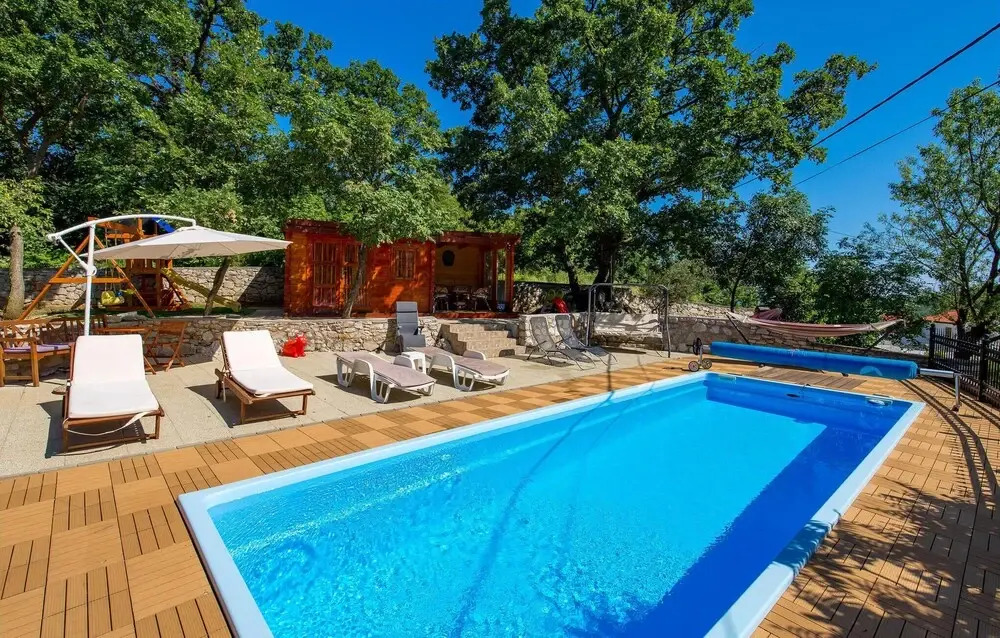 Awesome Home in Moscenicka Draga With Outdoor Swimming Pool, Wifi and 3 Bedrooms