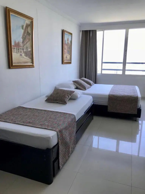 Apartamento vista al mar con balcon