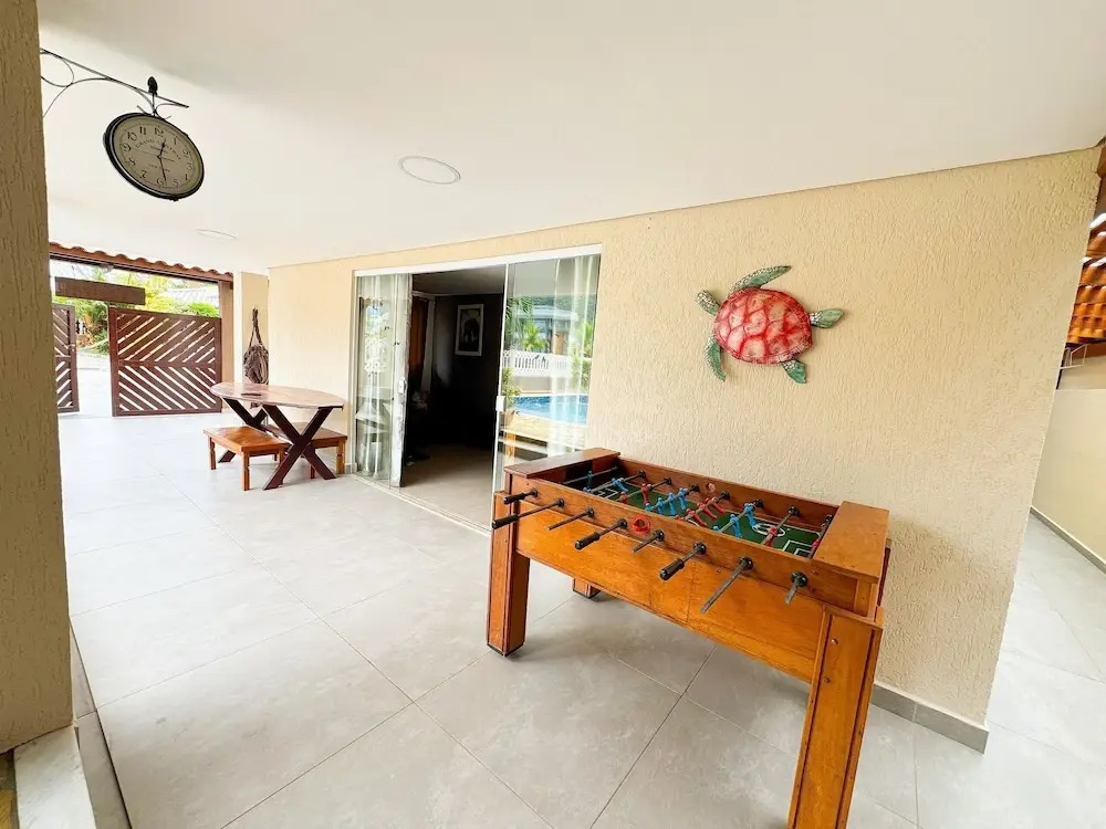 Praia/Piscina com hidro /Pebolim/Sinuca e Wi-Fi