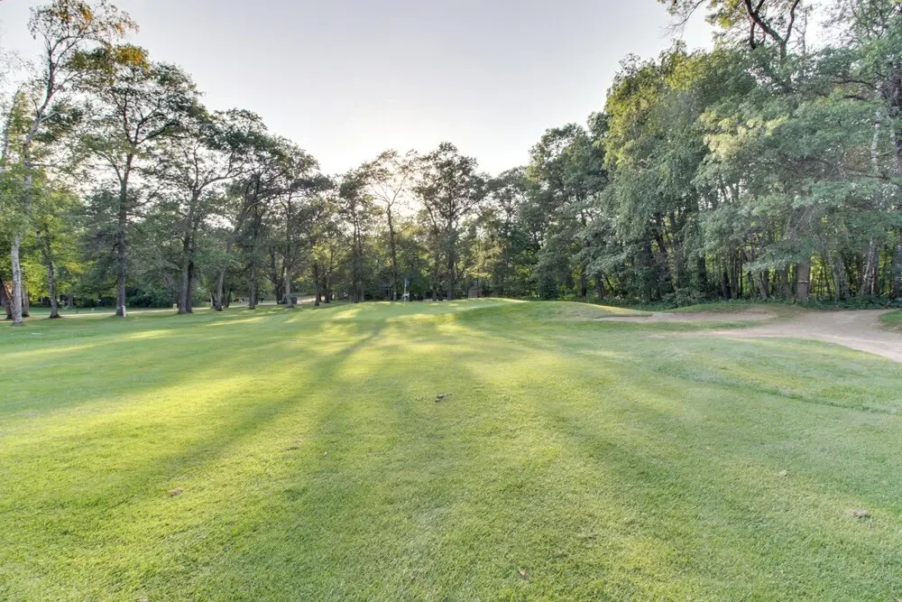 Breezy Point Cabin: Deck w/ Golf Course Views
