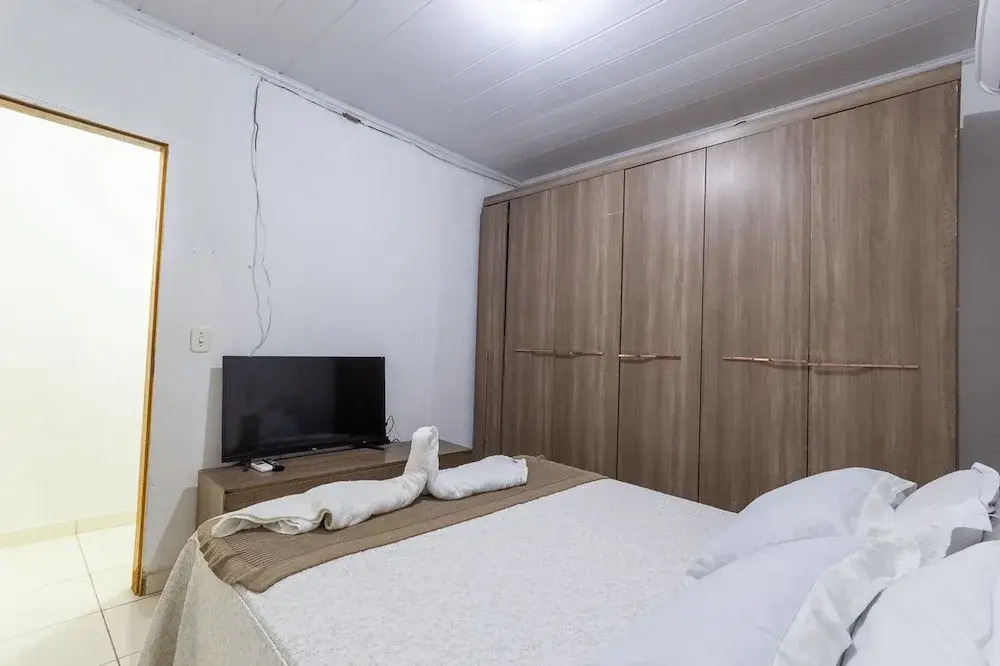 Casa Climatizada a 400m da Praia no Centro