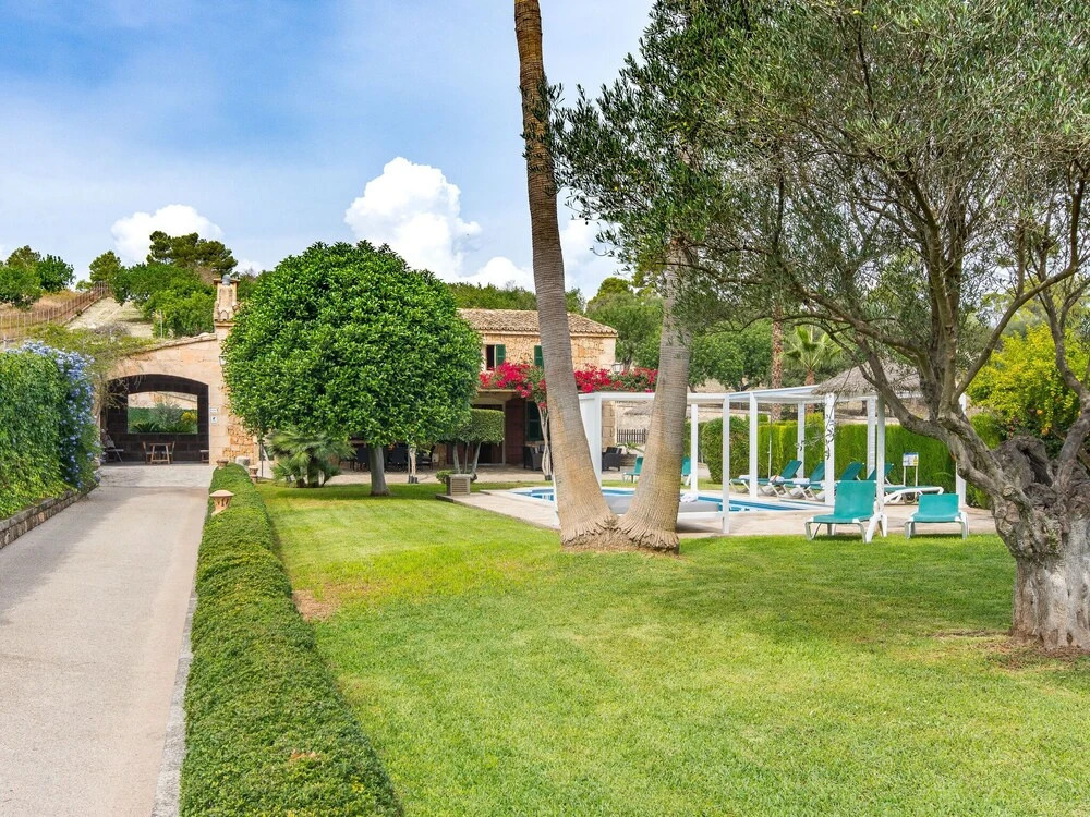 A Typical Majorcan Country House With Private Pool