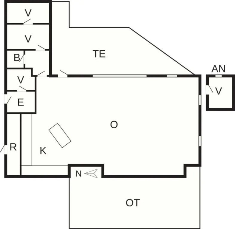 Sunny Holiday Home in Ebeltoft near Sea