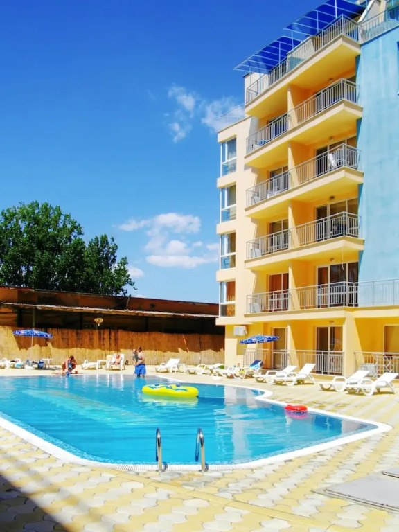 Apartment With one Bedroom in Slantchev Briag, With Wonderful City View, Shared Pool, Balcony - Near the Beach