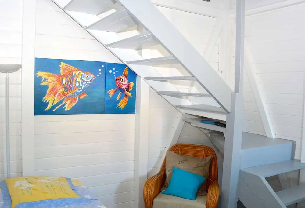 Apartment With one Bedroom in Le Carbet, With Wonderful sea View, Encl