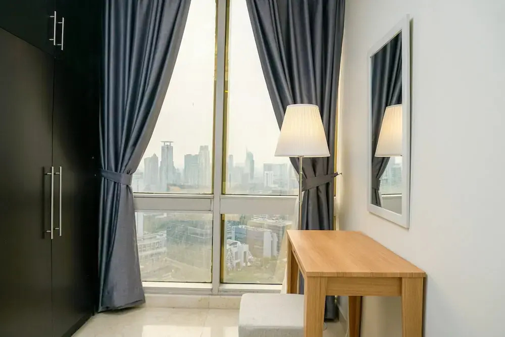 Modern Furnished 2BR at The Empyreal Condominium Epicentrum Apartment