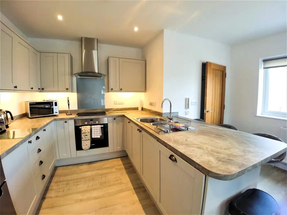 Meadow View Apartments are 2 and 3 bedroomed with private parking