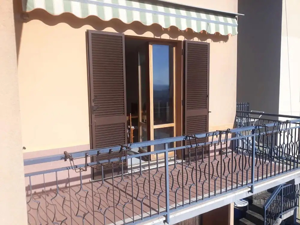 Apartment With 2 Bedrooms in Montepulciano, With Wonderful Mountain View and Balcony