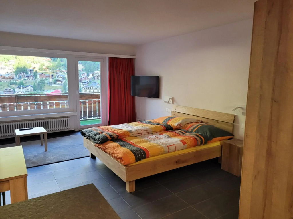 Studio in Zermatt mit toller Aussicht aufs Dorf