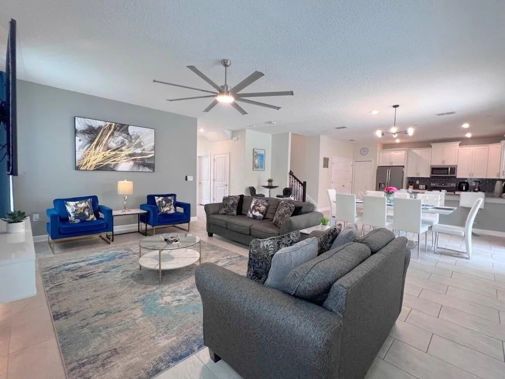 Spacious Home with Fun Decore and Game Room-4544TB