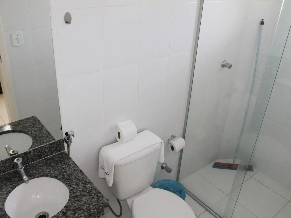 Apto 166 Lacqua diRoma V - Sacada com vista para Piscina de Ondas, roupa de Cama, camareira e garagem