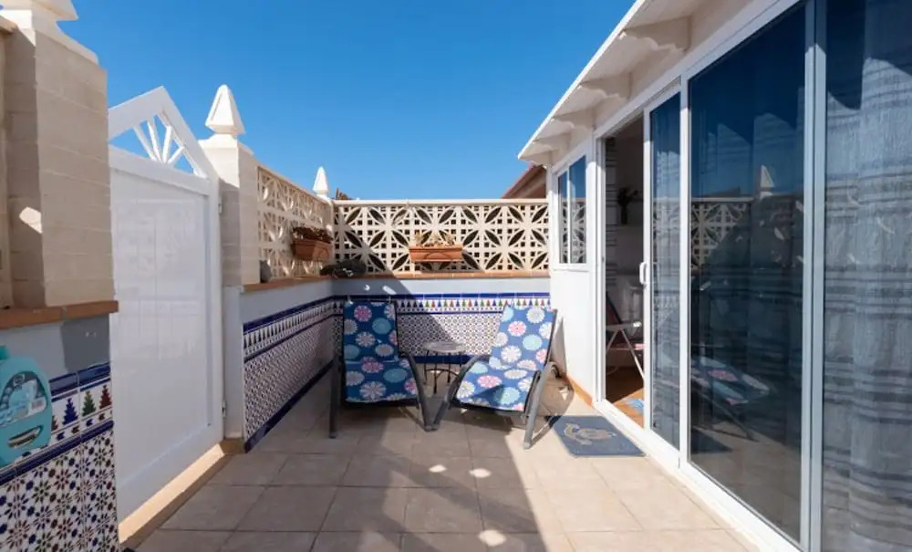 Apartment With 3 Bedrooms in El Cotillo, With Wonderful Mountain View, Furnished Terrace and Wifi - 500 m From the Beach