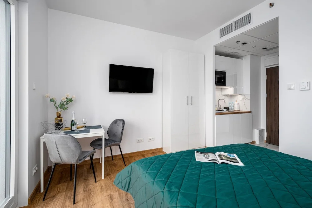 Exclusive Studio on Kasprzaka Street Warsaw Tower Bliska Wola