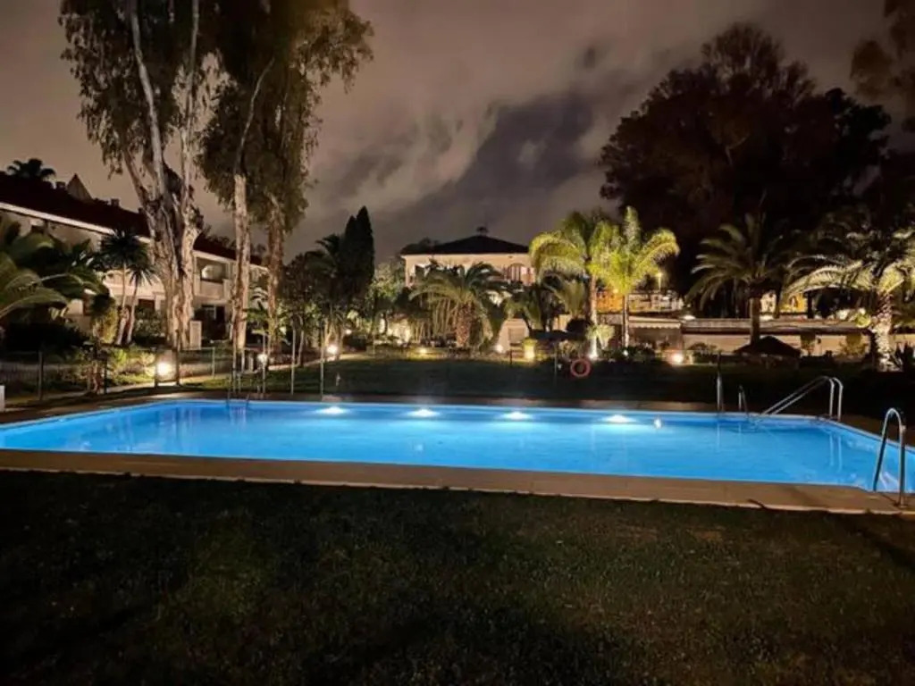 Puerto Banus Suite Marbella terraced with gardens access and 5mins walk to the beach
