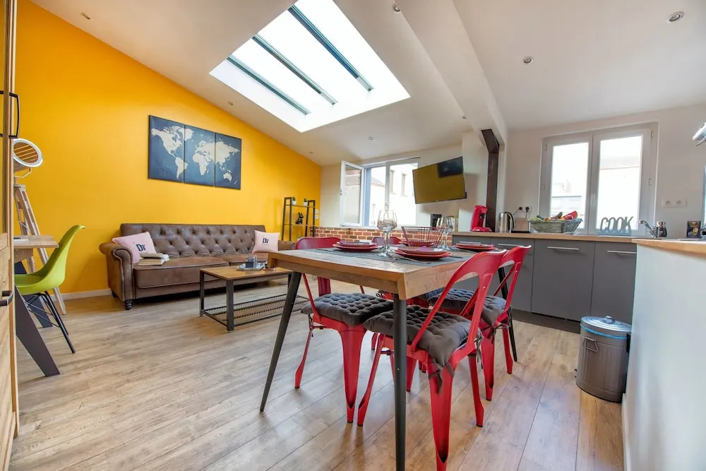 Appart Duplex design et ensoleillé
