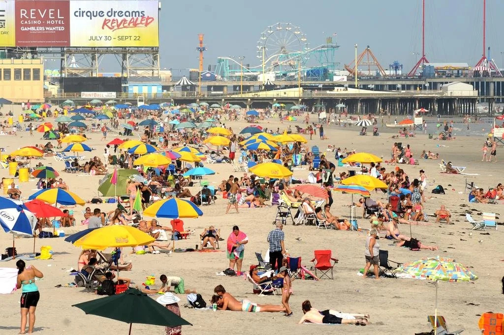 The Lucky Beach House, The Most Popular Beach House in Atlantic City! WOW!