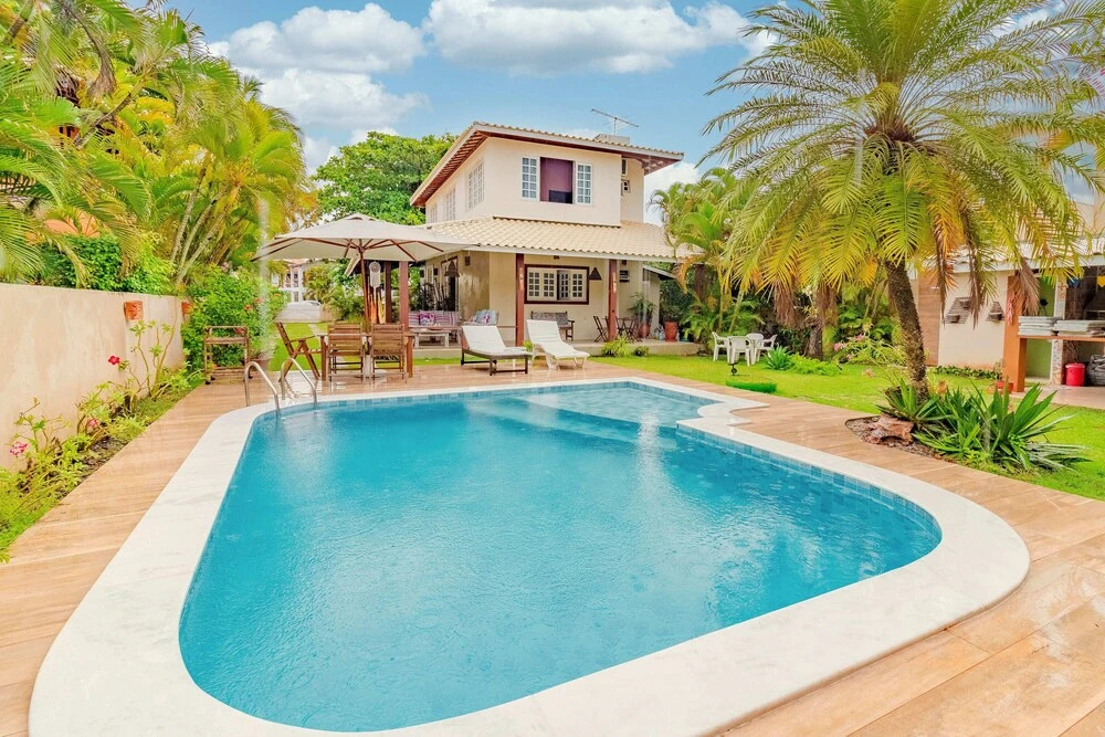 GB50 Ótima Casa 5 Quartos 300m da Praia