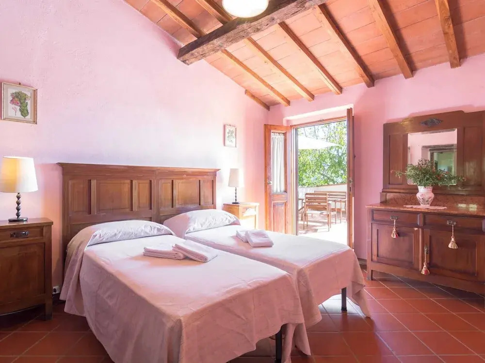Lovely estate not far from Florence with olives trees
