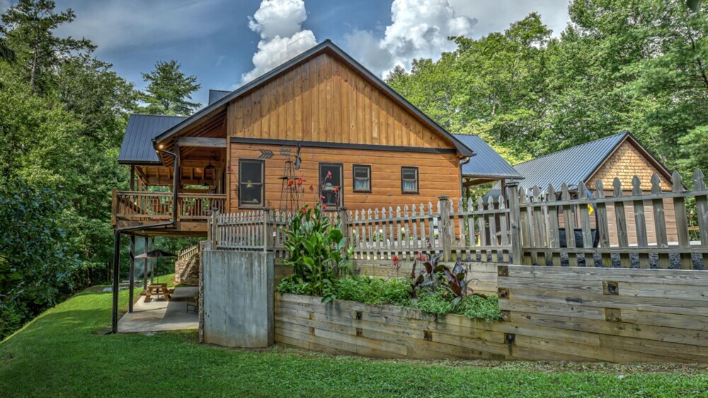 Smiling Goat by Escape to Blue Ridge