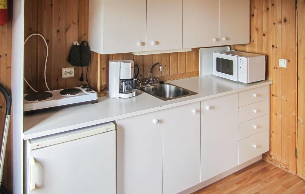 Awesome Home In Spangereid With Kitchen