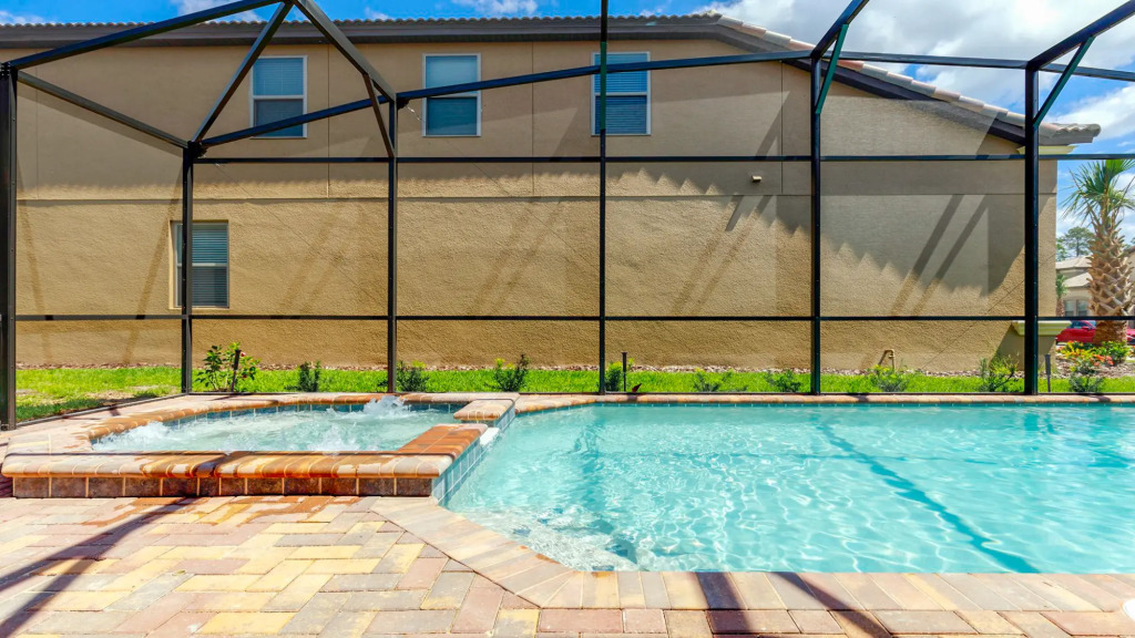 Modern 8BR Home With Pool SPA Game Room Theme Room