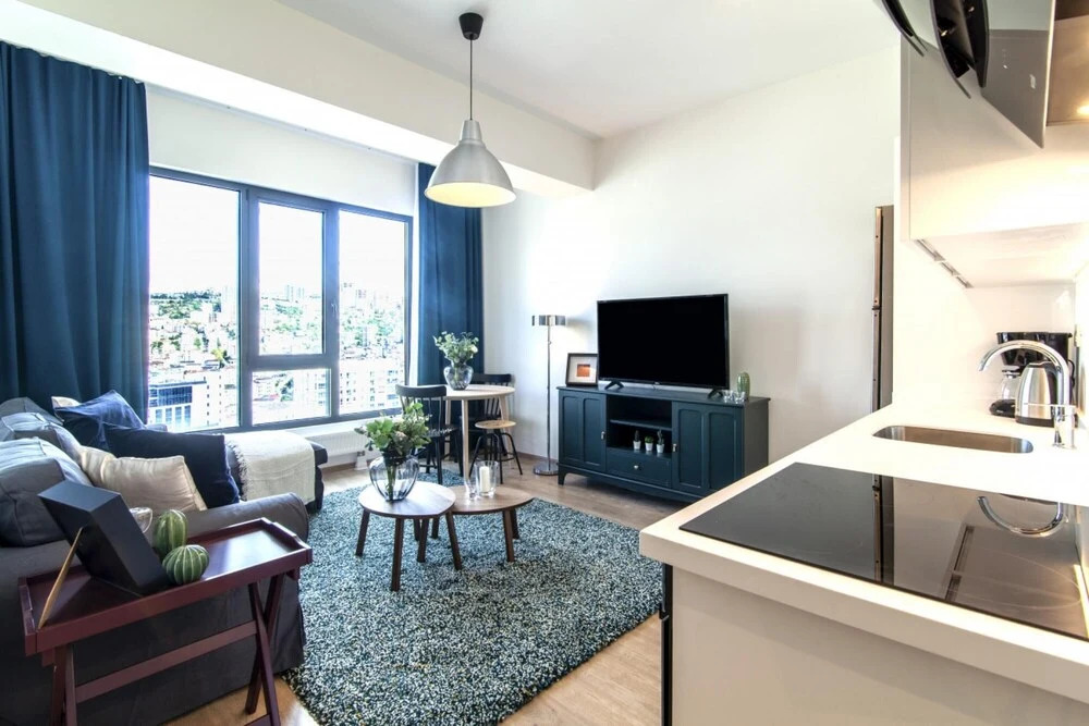 Central Residence Flat Near Metro in Kartal