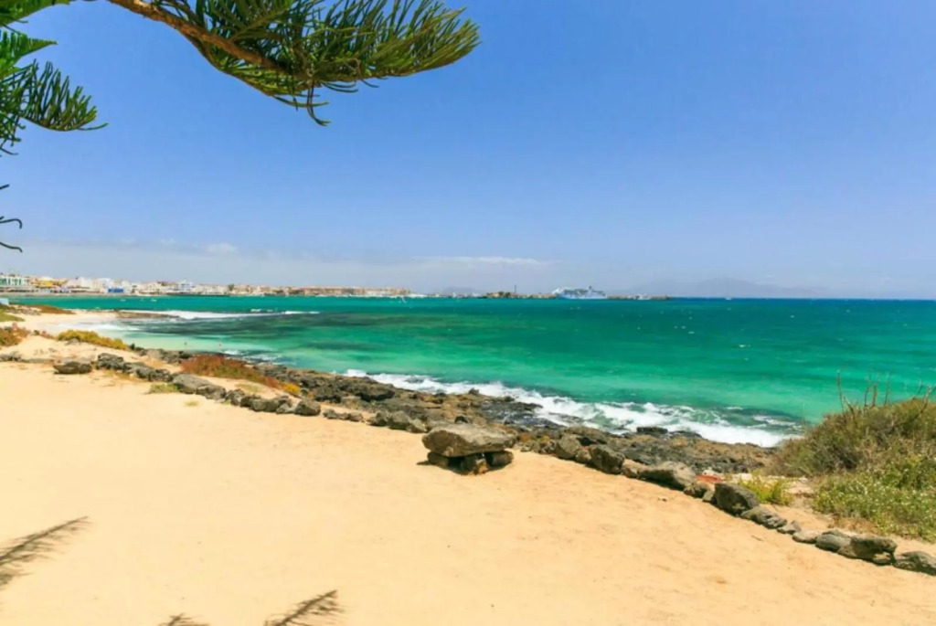 Beachfront Villa San Antonio with Private Heated Pool BBQ in the Heart of Corralejo by Amazzzing Travel