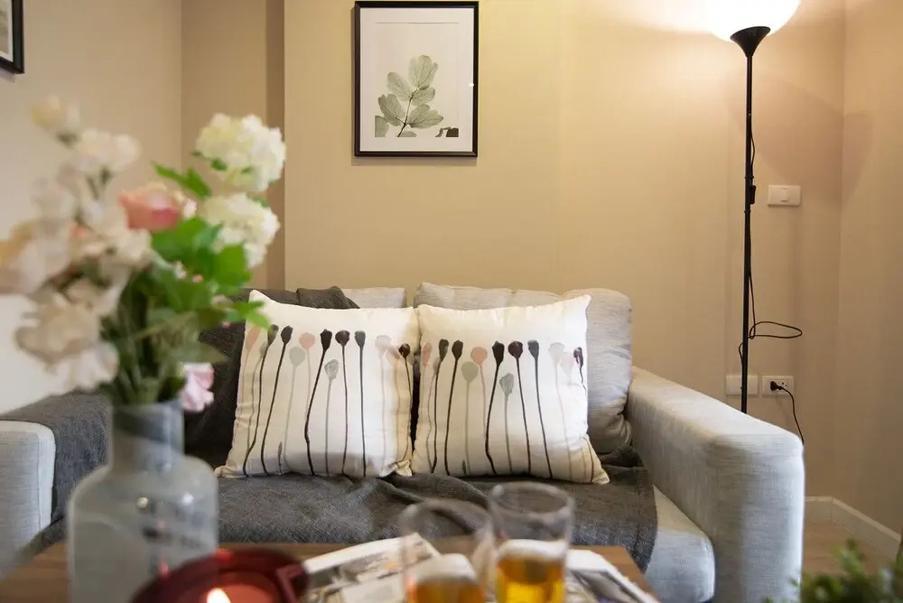 Near BK University Quiet Condo in Rama4 bkb134