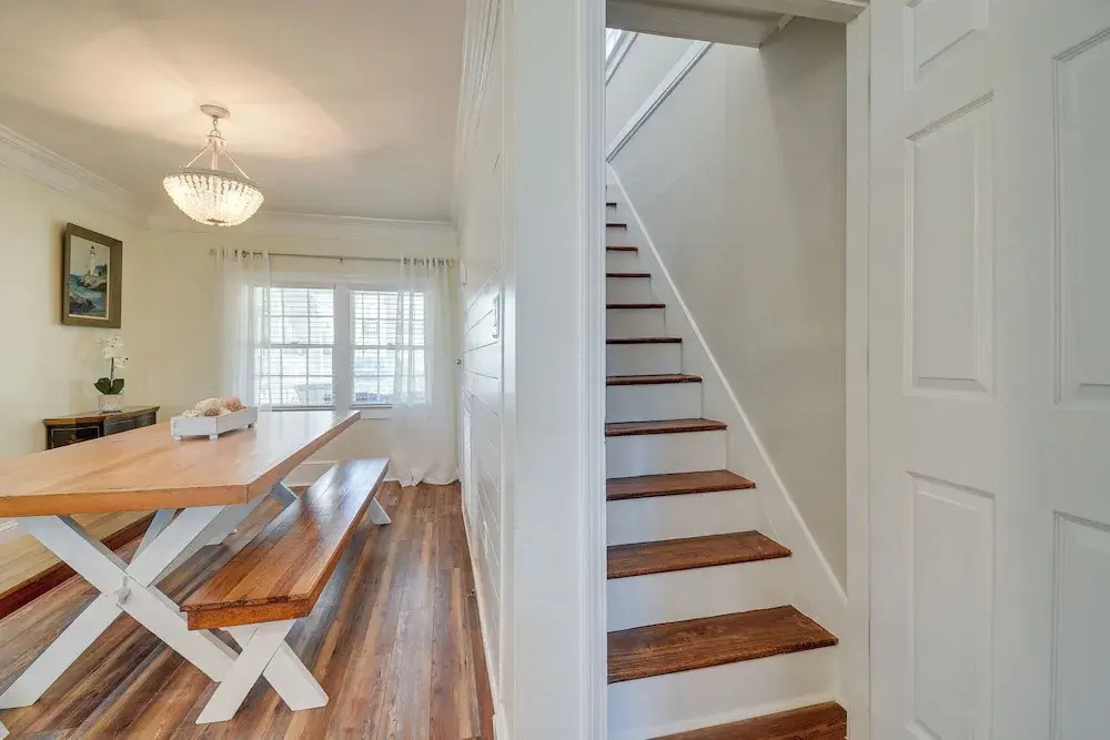 Walk to Water: Coastal-chic Home Near Myrtle Beach