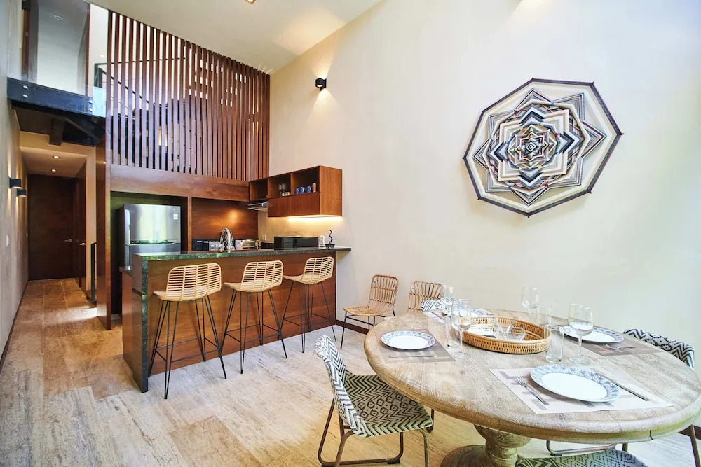 Luxury Penthouse in Aldea Zama, private pool and rooftop, 24 7 security in a gated community