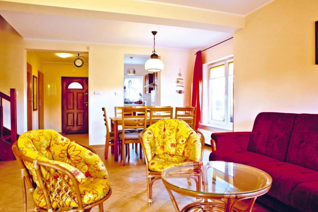 Half of holiday home, terrace, playground