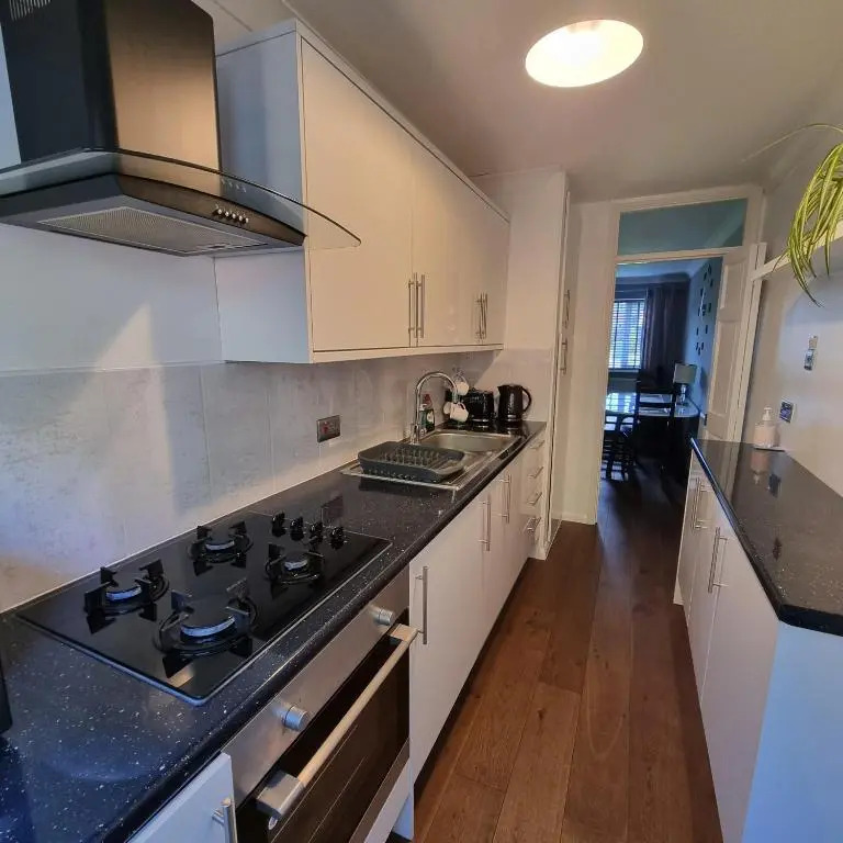 Spacious one bedroom apartment with private garden