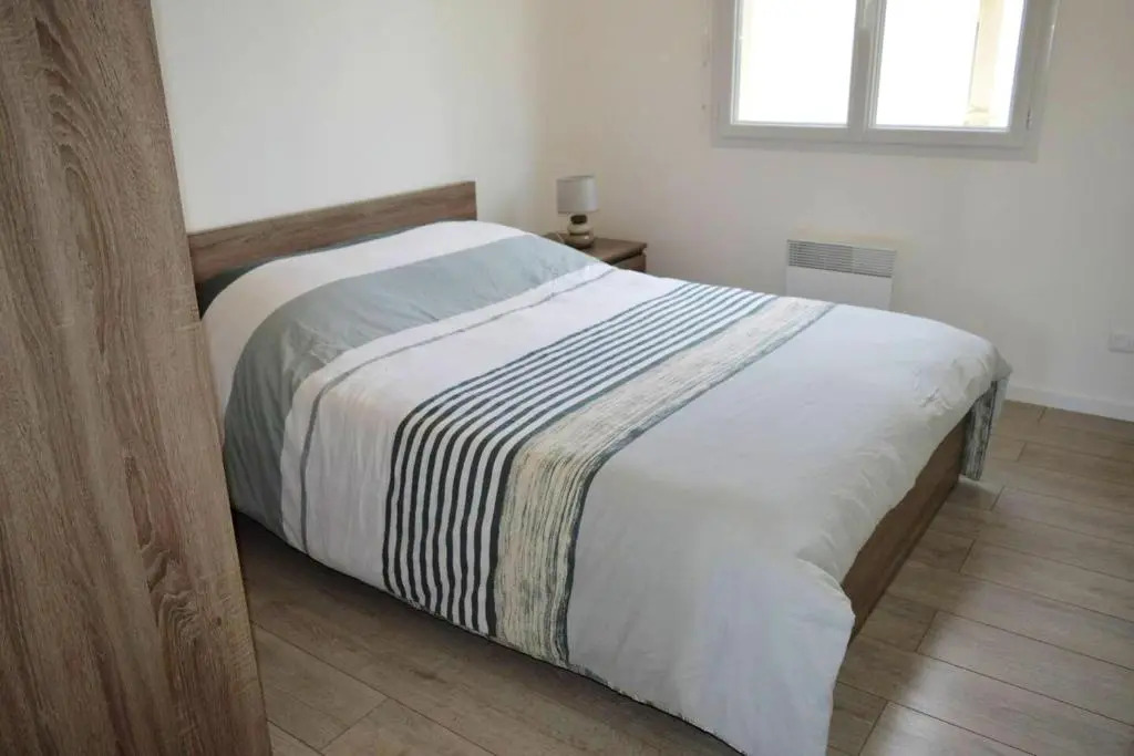 Maison de 3 chambres avec vue sur la mer jardin clos et wifi a Saint Laurent sur Mer