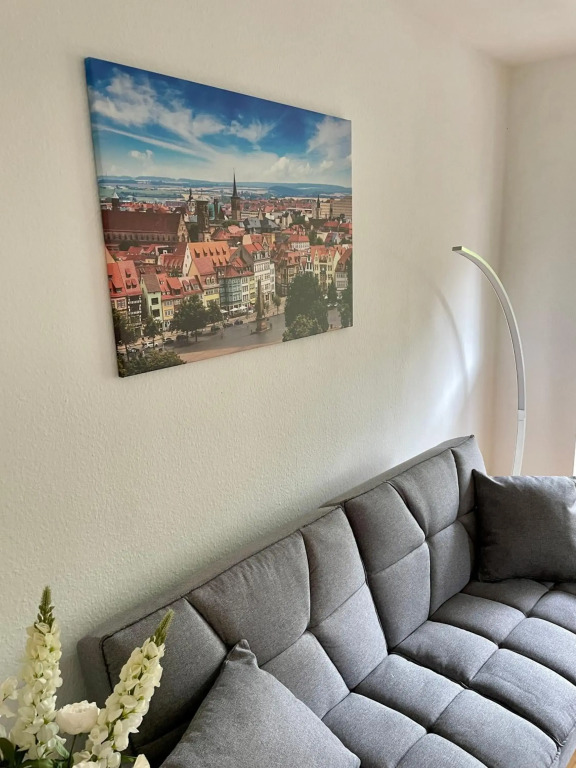 Ferienwohnung Innenstadt Apartment Balkon Erfurt Blickfang NEU