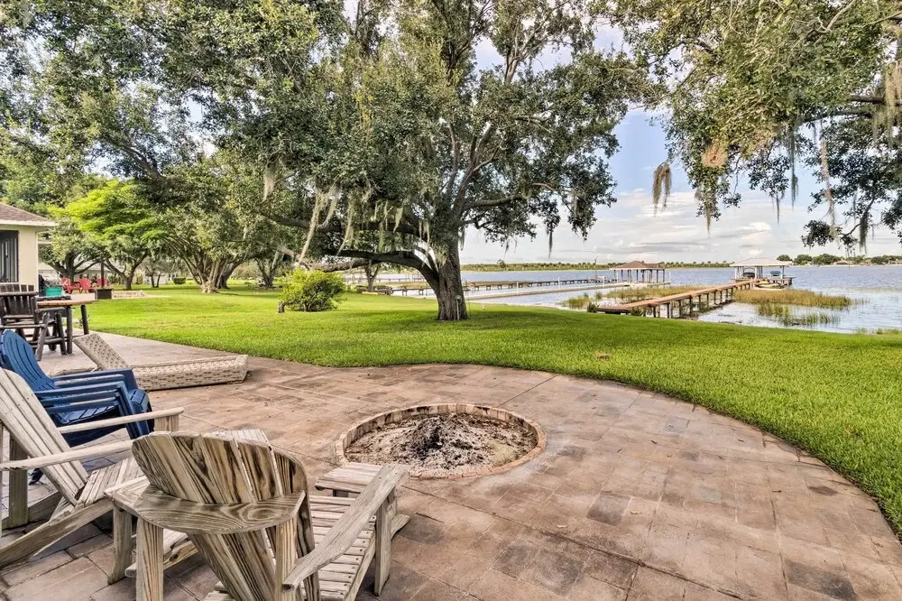 Waterfront Lake Placid Home w/ Dock & Fire Pit