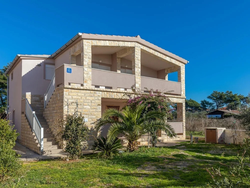Waterfront Apartment in Vir with Balcony near Sea Beach
