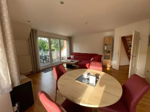 Ferienwohnung Christiane in der Villa zum Kronprinzen direkt gegenüber der SaarowTherme