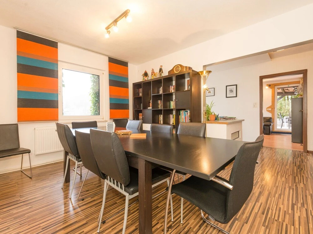 Large and interesting home in the Sauerland with several terraces and a garden