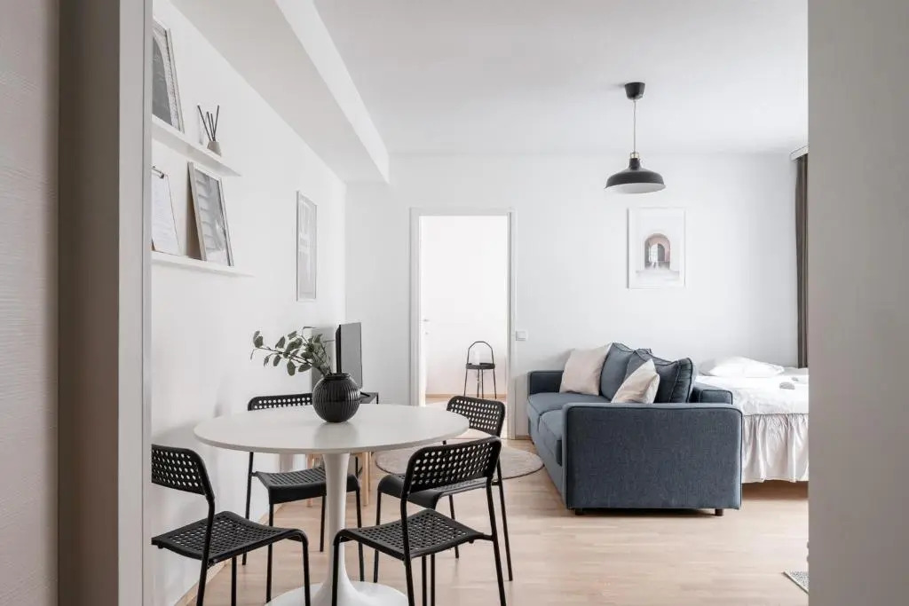 2ndhomes Tampere "Posteljooni" Apt - New 1BR Apt with Balcony and Best Location