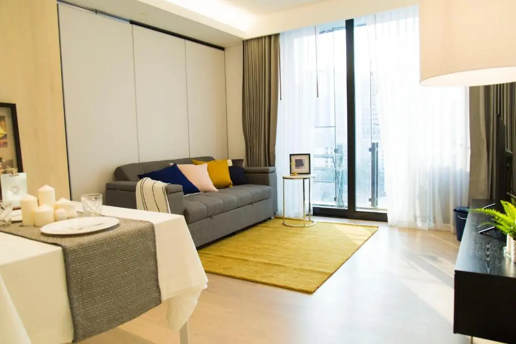 Sukhumvit 11#Luxury#Pool#Gym#BTS Nana&MRT Sukhumvit#1BR#Max4ppl