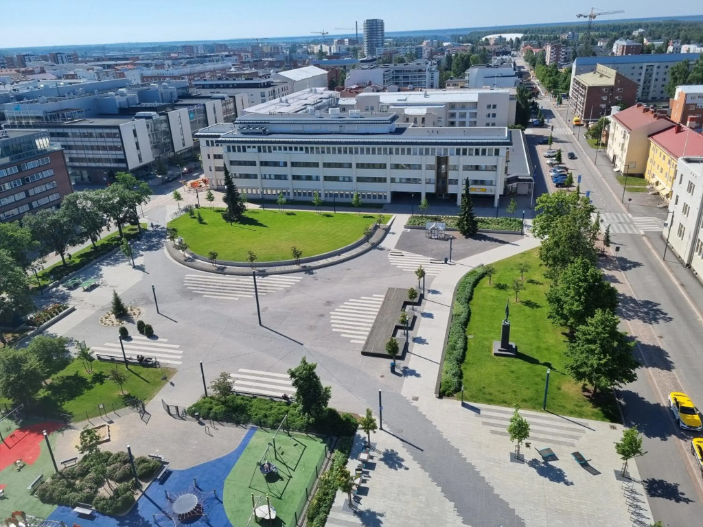 Penthouse in the Oulu center