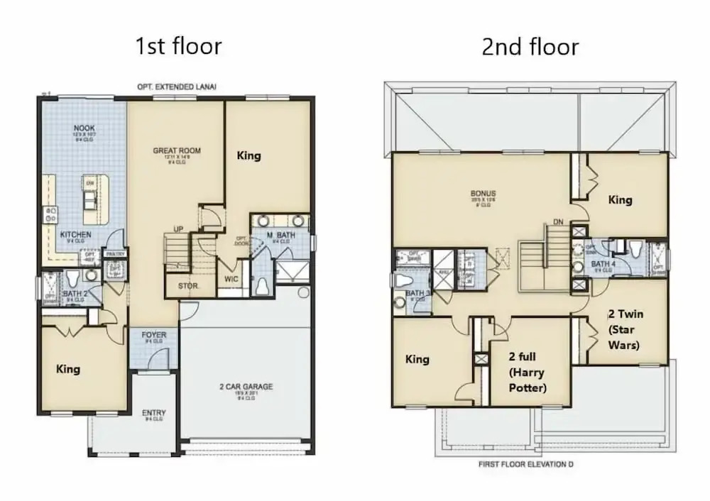Veranda Palms Lakeview 6br Villa Pool Spa, Disney