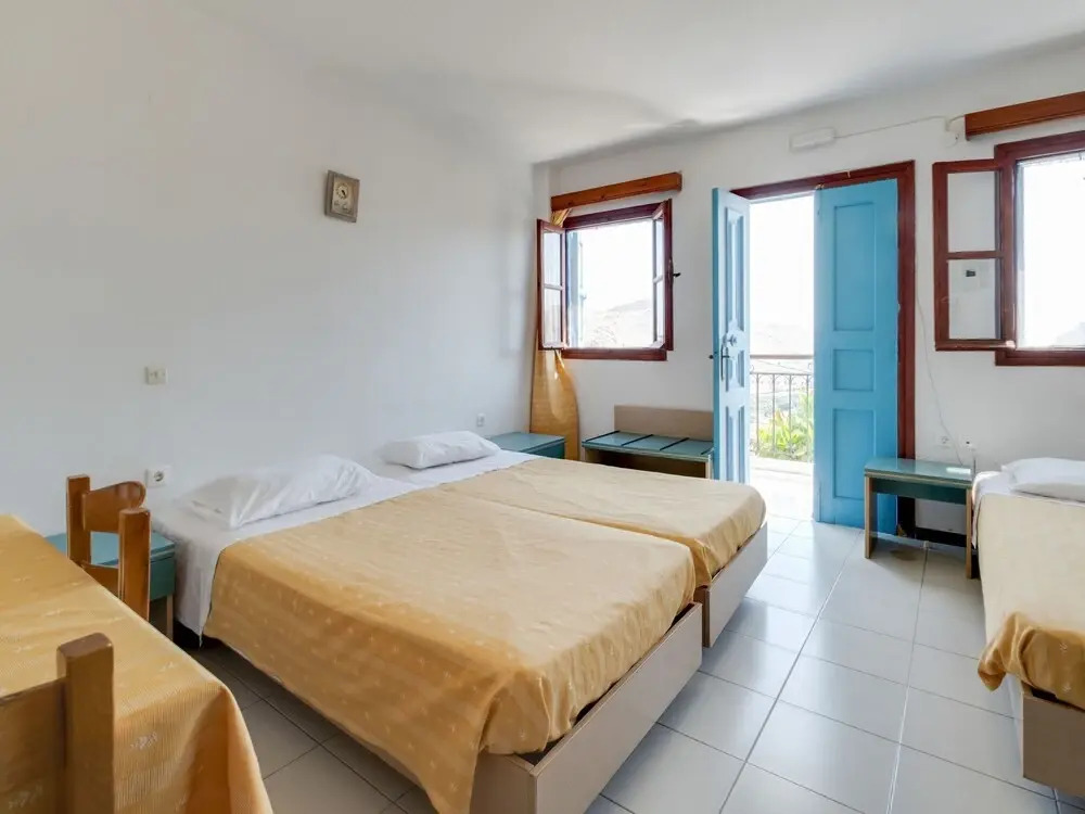 Bright Holiday Home in Symi Island With Balcony