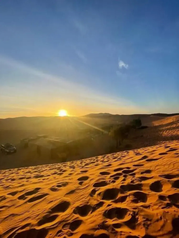 Typical Merzouga Camp