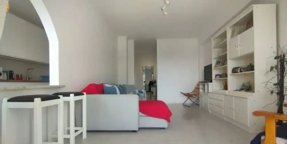 Quarteira First Line Front Beach Pool Flat View