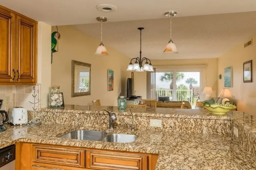 St. Augustine Beach 323: Pool, Views & Comfort 2 Bedroom Condo