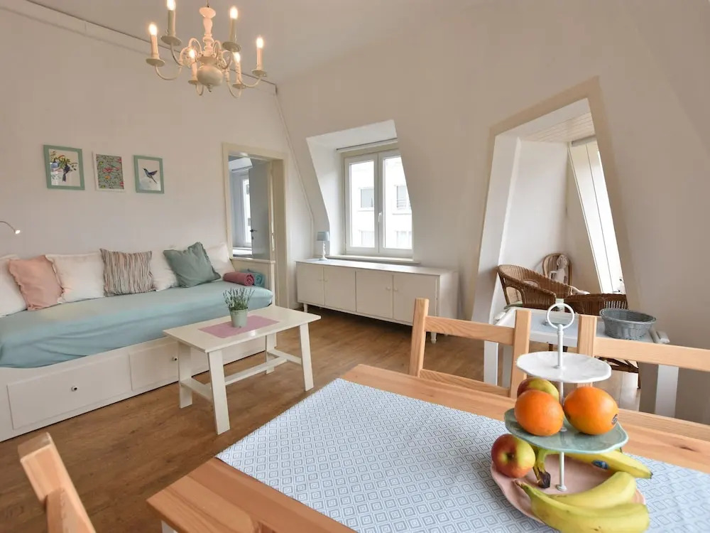 Nice Attic Floor in a Characteristic Building near Beach of Westende