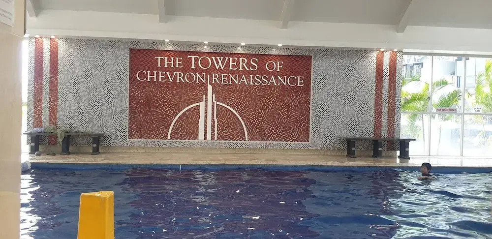 Chevron Tower3 has 2bedrooms 2beds With Car Park