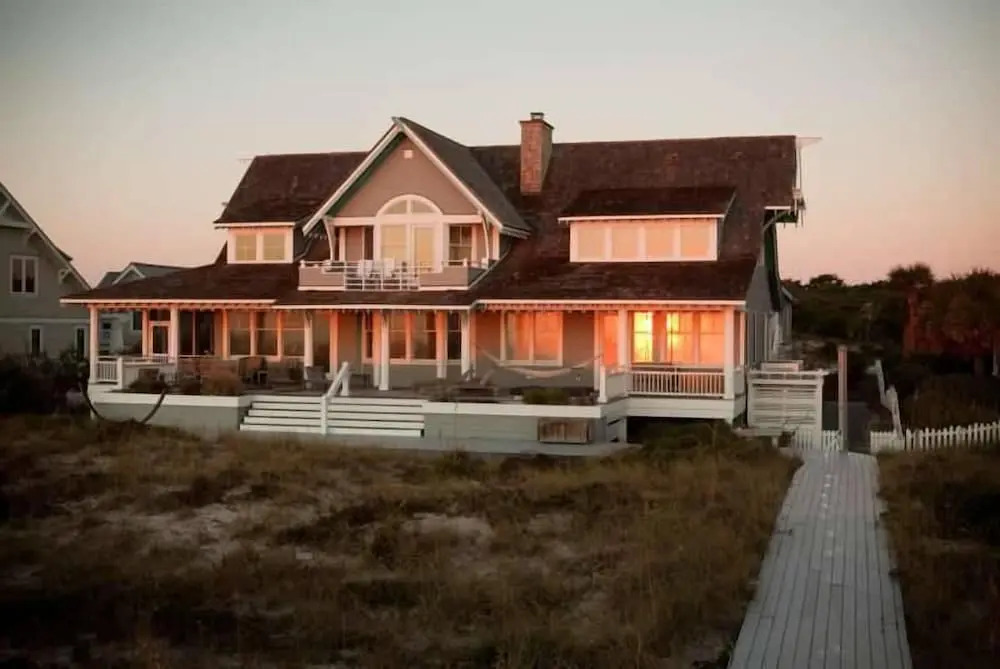 Coastal Beach House 5 Bedroom Holiday Home By Bald Head Island