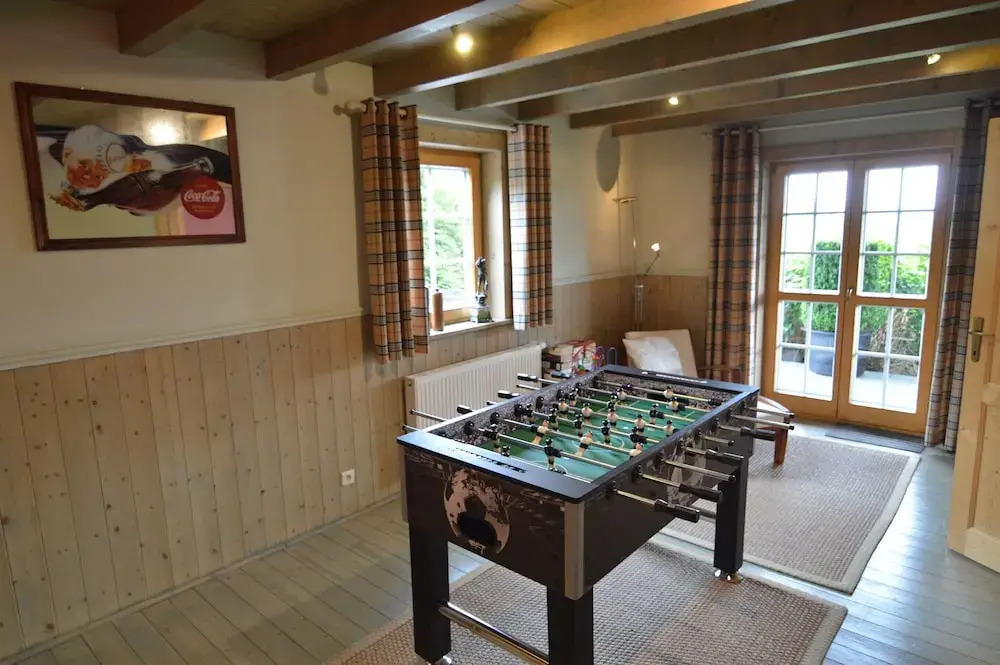 Affluent Chalet in Septon with Whirlpool, Sauna, Hot Tub